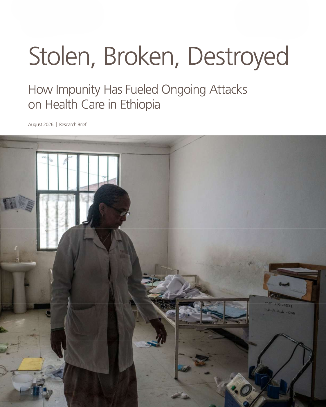 Stolen, Broken, Destroyed report cover